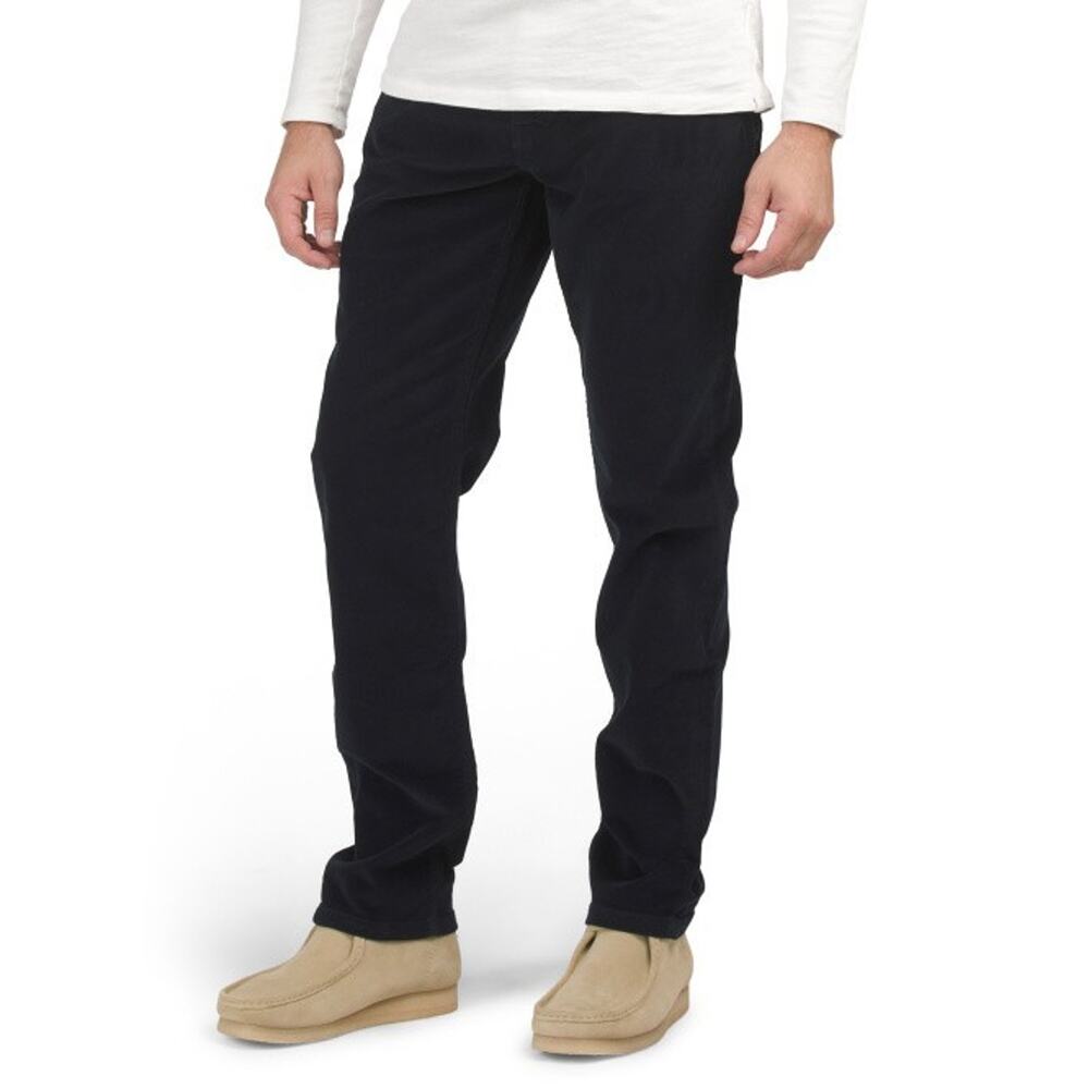 BUCK MASON Stretch Ford Standard Corduroy Pants Night Sky 34/33 NWT